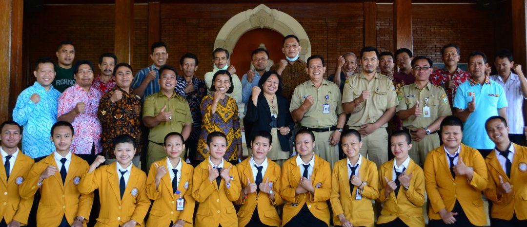 Penyerahan Mahasiswa PPL-PM STAB Syailendra 2022 di Desa Candigaron