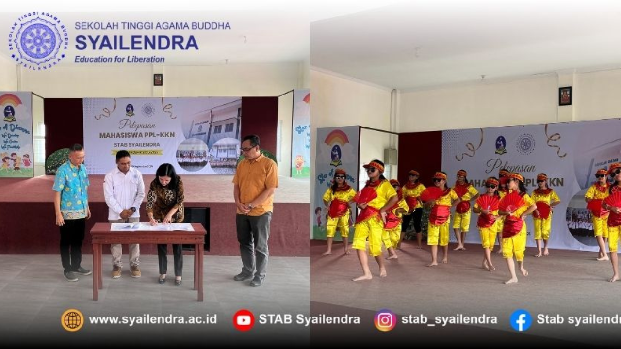 Pentas Seni Siswa SD Star of Dhamma Slawi Meriahkan Acara Penarikan Mahasiswa PPL & KKN STAB Syailendra