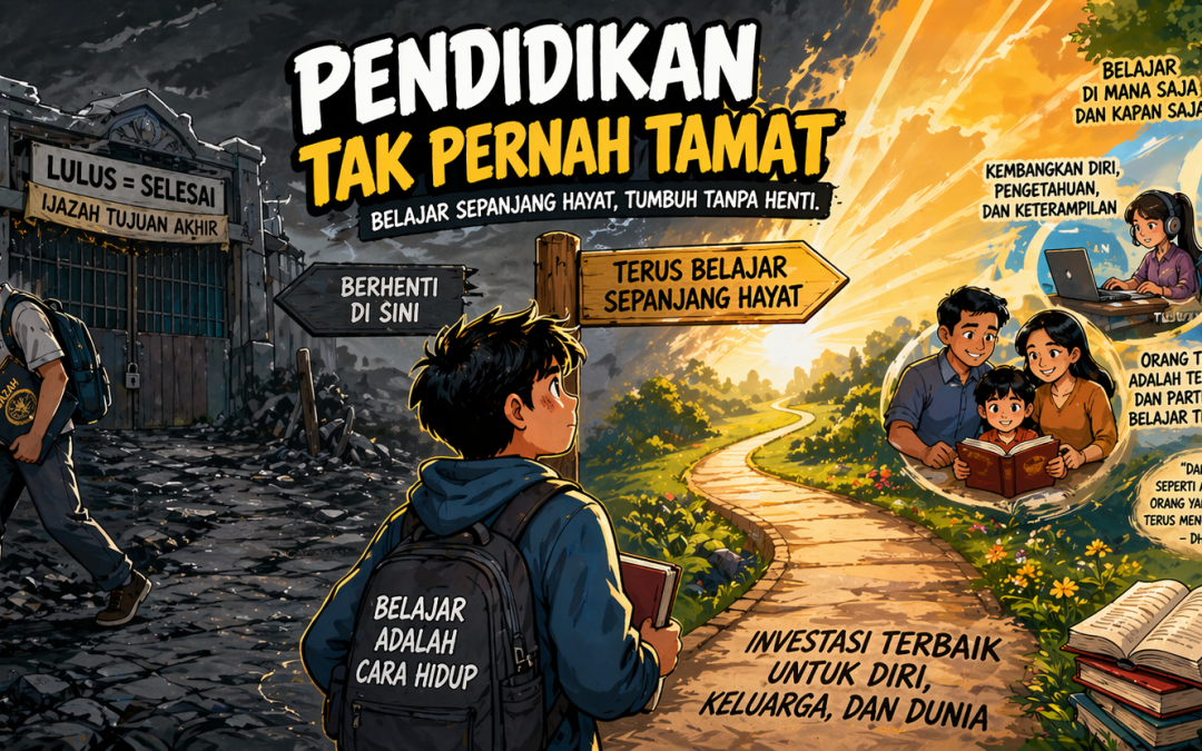 Pendidikan Tak Pernah Tamat: Mengapa Kita Masih Gagal Memahaminya?